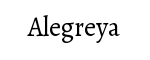 Alegreya