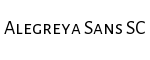 Alegreya Sans SC