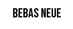 Bebas Neue