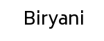 Biryani