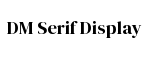 DM Serif Display