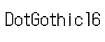 DotGothic16