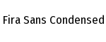Fira Sans Condensed