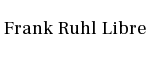 Frank Ruhl Libre