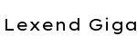 Lexend Giga