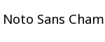 Noto Sans Cham