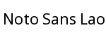 Noto Sans Lao