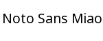 Noto Sans Miao