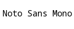 Noto Sans Mono