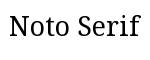 Noto Serif