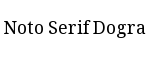 Noto Serif Dogra