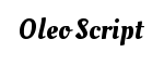 Oleo Script