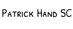 Patrick Hand SC