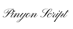 Pinyon Script