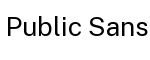 Public Sans