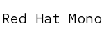 Red Hat Mono