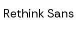 Rethink Sans