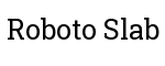 Roboto Slab