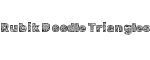 Rubik Doodle Triangles