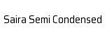 Saira Semi Condensed