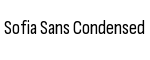 Sofia Sans Condensed