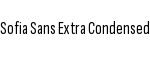 Sofia Sans Extra Condensed