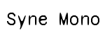 Syne Mono